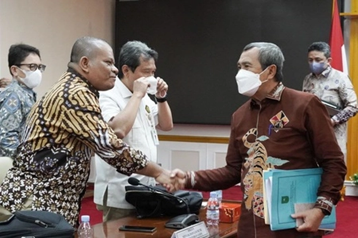 Pemprov Riau Ikut Bahas DBH Bersama Kemen ESDM dan Kemenkeu, 'yang Sudah Terjadi Perbedaan Data Produksi Migas'