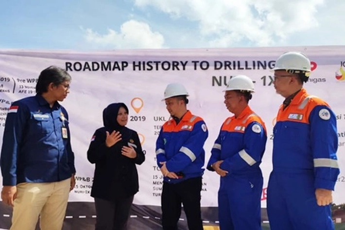 SKK Migas-KKKS Bumi Siak Pusako Gelar Syukuran, 'usai Sumur Nuri-1X Berhasil Dieksplorasi'