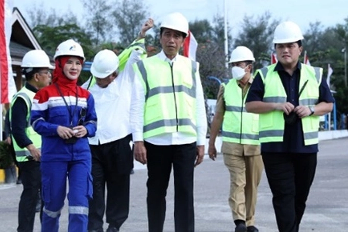 Presiden Jokowi Tinjau Blok Rokan, 'yang Menyarankan Gunakan Teknologi dan Digitalisasi'