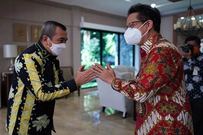 Pertemuan Menkes dan Gubernur Syamsuar Bahas Pembangunan RS Spesialis Jantung dan Otak, 'juga Persiapan SDM Terbaik'