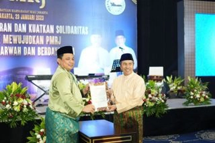 Gubri Mengukuhkan Jajaran PMRJ Periode 2023-2026 yang Dipimpin Komjen Gatot Edy Pramono