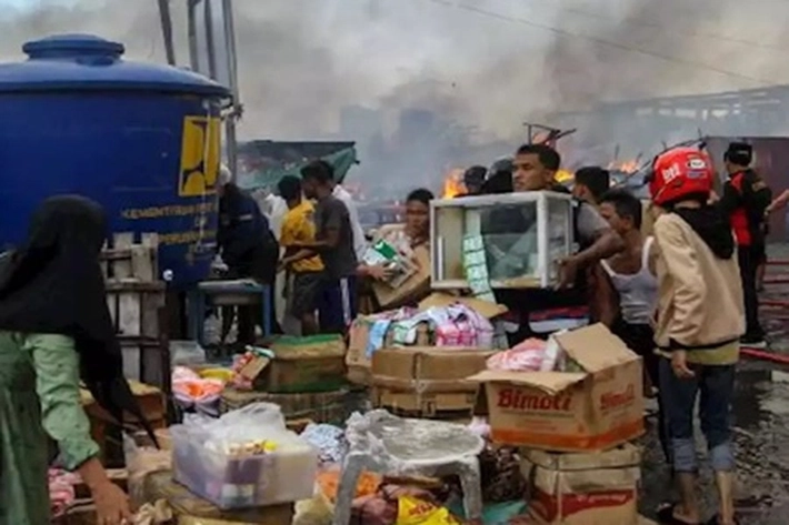 Usai Peristiwa Kebakaran Pasar Cik Puan, Dewan Minta Pemko Segera Bangun TPS Baru