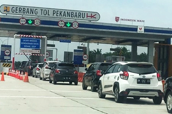 PT Hutama Karya Maksimalkan Jalan Tol Pekanbaru-Dumai yang Padat-Lancar, 'dalam Hadapi Mudik Lebaran'