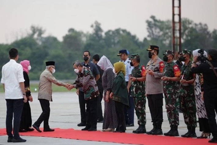 Wakil Presiden RI, Ma'ruf Amin Kunker ke Riau, 'Agenda Salah Satunya Tanam Pohon di Pelalawan'