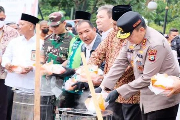 Polisi Musnahkan Narkoba, Miras Hingga Knalpot Brong, 'untuk Jaga Khusu'nya di Bulan Suci Ramadhan'