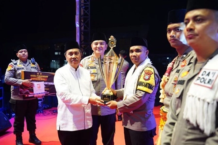 Polda Riau Gelar Lomba Dai dan Qasidah Kamtibmas yang Dihadiri Gubernur Riau