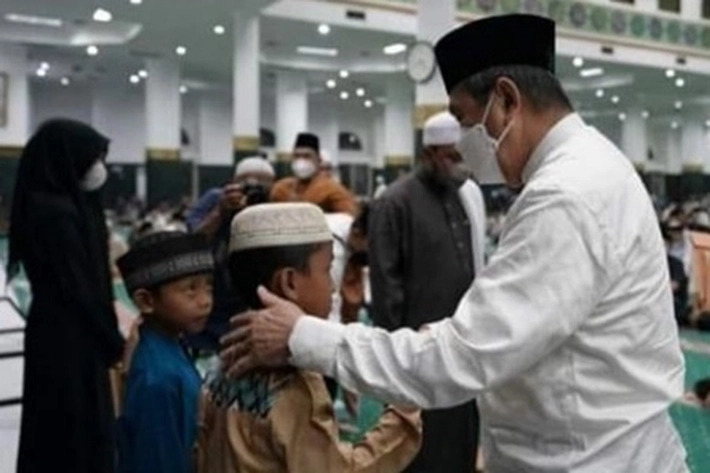 Gubri Hadiri Peringatan Malam Nuzulul Quran di Masjid Raya Annur