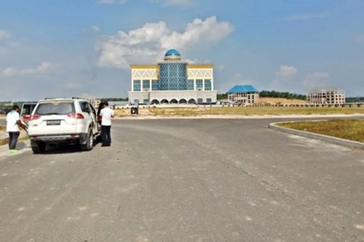 Sejumlah Proyek Pengembangan Komplek Perkantoran Tenayan Raya Dihentikan Sementara, 'karena Kondisi Keuangan Pemko Terbatas'