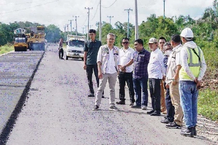 Pemprov Riau Gesa Pembangunan Tiga Ruas Jalan Lintas Bono Pelalawan, 'yang Sudah Menyerap Anggaran Rp243,2 Miliar Lebih'