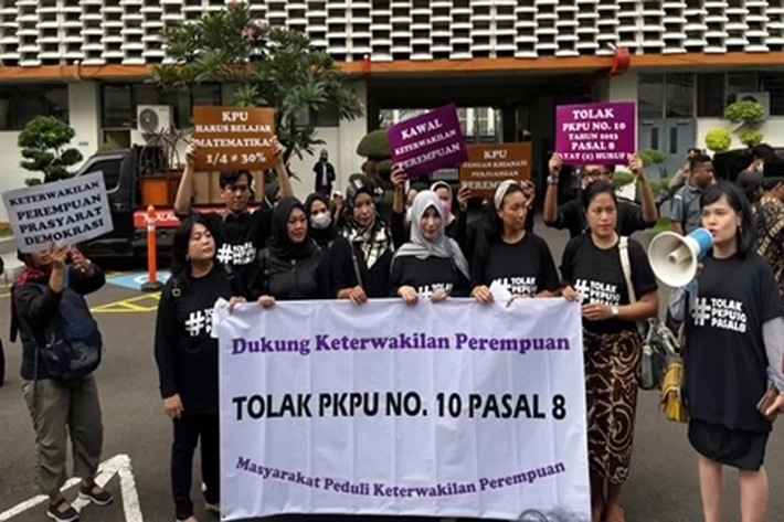 KPU Dikritik karena Buat Aturan Tidak Membawa Keterwakilan Perempuan di Pemilu 2024