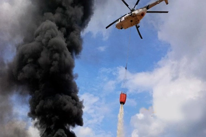 Riau Kembali dapat Bantuan Helikopter Tambahan, 'yang Khawatir Bencana Kabut Asap Kambuh Lagi'