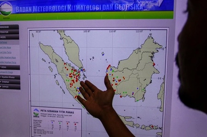BMKG Deteksi Ada 22 Titik Panas di Sumatera, Paling Banyak di Riau