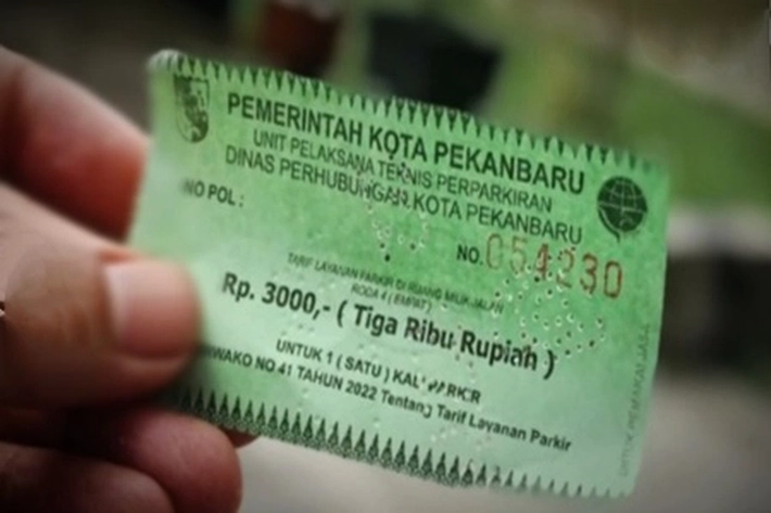 PAD dari Parkir Tembus Rp5,8 M, Kadishub Pekanbaru: Tak Diberi Karcis, Masyarakat Boleh Tak Bayar Parkir