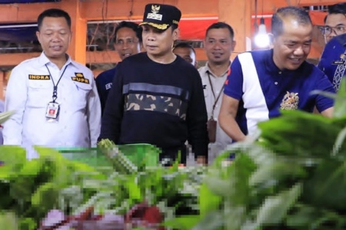 Pj Wako Pekanbaru Pantau Harga Bahan Pokok Jelang Idul Adha