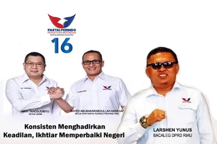 Jadi Bacaleg Perindo, Larshen Yunus Manfaatkan Silaturahmi juga Jadikan 'Rumah untuk Menampung Aspirasi'