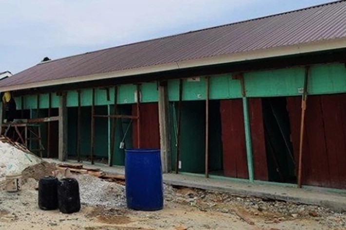 Sebagian Pedagang Masih Enggan Tempati Kios Pasar Cik Puan, 'karena Becek dan Belumpur jika Diguyur Hujan'
