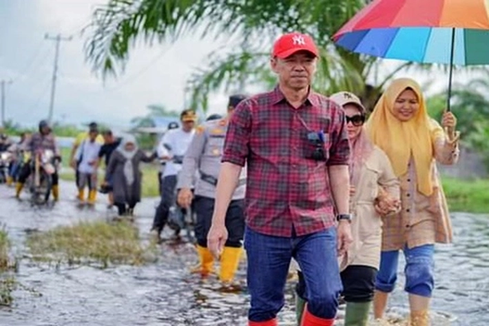 KNPI Puji Bupati Afrizal Sintong Peduli dengan Bencana Alam, 'yang Juga Terus Lakukan Antisipasi Daerah Rawan Banjir'