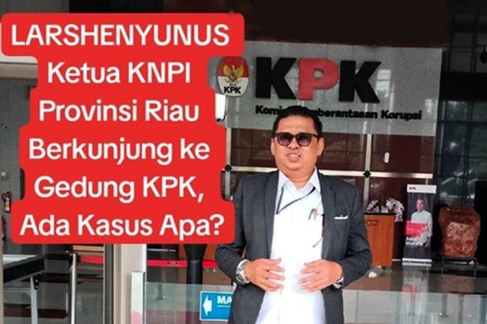 Ketua KNPI Riau Berkunjung ke Kantor KPK, 'juga Bertekad Memerangi Korupsi'