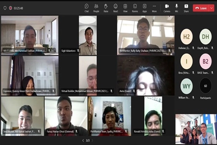 Semangat Mahasiswa Riau yang Ramaikan Kompetisi PHR Virtual Reality Challenge 2023
