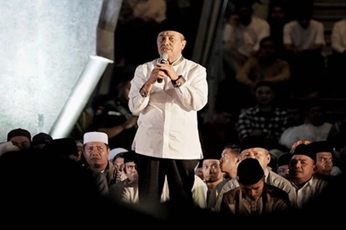 Ribuan Masyarakat Penuhi Masjid Raya Annur, Gubri: 'Saya tak Menyangka Tabligh Akbar Banyak Diminati'
