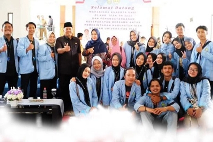 Pemkab Siak Terima Kedatangan 1.299 Mahasiswa Unri, 'yang Ingin Melakukan Kuliah Kerja Nyata 2023'
