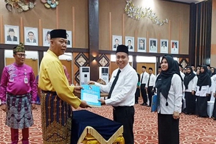 Sebanyak 321 PPPK Terima SK dari Pemko Pekanbaru, 'juga akan Menyusul Gaji Pokok dan Tunjangan dari APBD'