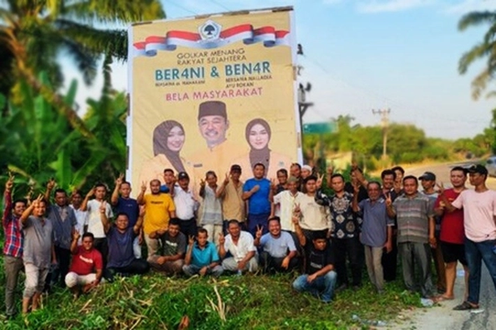 Afrizal Sintong Didukung Memimpin Rohil Dua Priode, KNPI Riau: 'Dinilai Bertangan Dingin dan Terkuat untuk Melanjutkan Pembangunan'