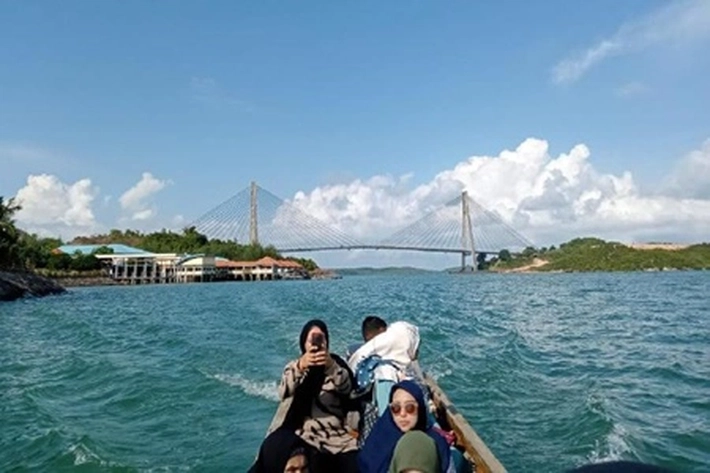 Jembatan Terpanjang Sangat Megah di Kepri 21,7 Km, 'yang Berhasil Menghubungkan 6 Pulau'
