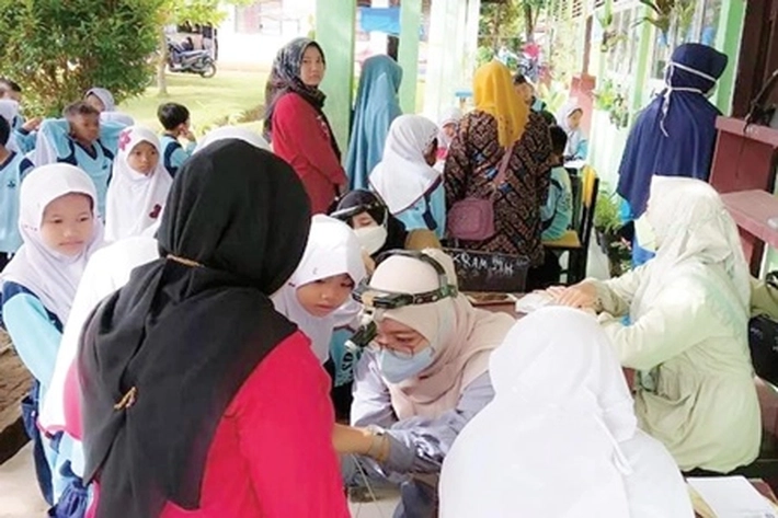 PHR Kolaborasi Bersama IDI Gelar Bakti Sosial di Kampar