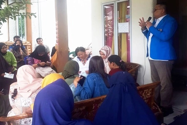 Caleg Jangan Hanya Tau Beri Amplop, Larshen Yunus: yang Penting Tanya Rakyat Maunya Apa