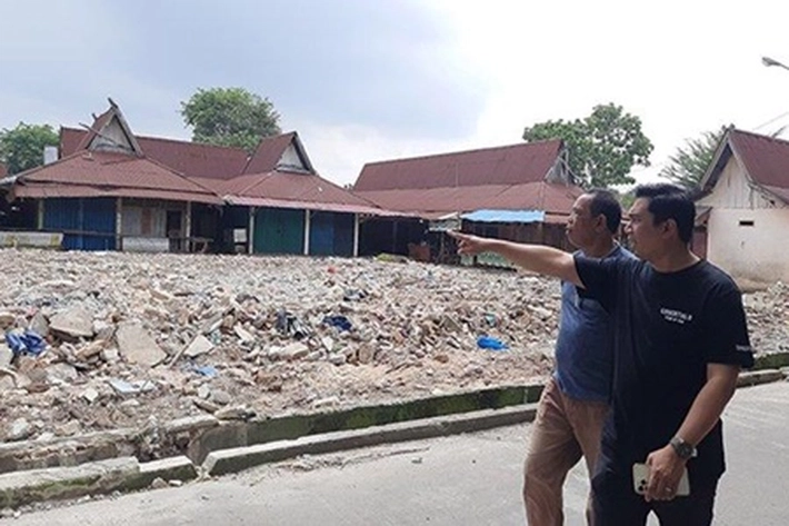 Revitalisasi Pasar Palapa di Pekanbaru akan Selesai Bulan Oktober