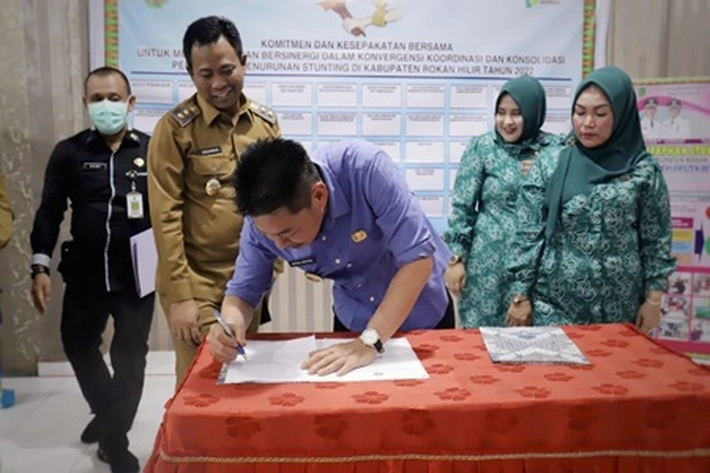 Pemkab Rohil Percepat Penurunan Angka Stunting Hingga 15 Persen