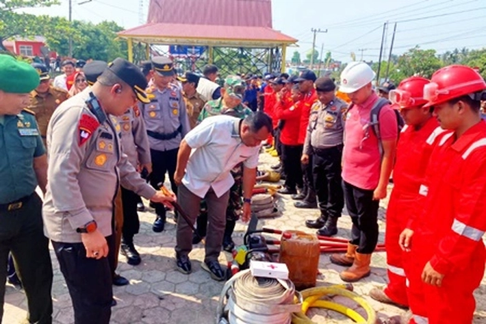 Kapolres Pelalawan AKBP Suwinto Imbau Semua Pihak Sosialisasikan Bahaya Karhutla