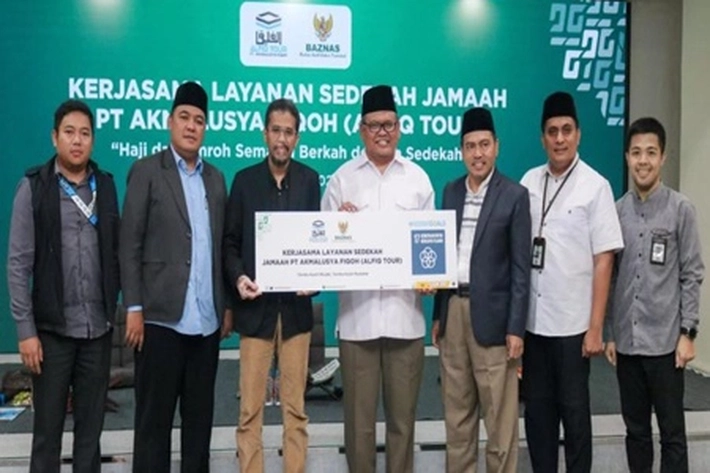 Badan Amil Zakat Nasional dan Alfiq Tour Kerja Sama Program Pengentasan Kemiskinan di Indonesia