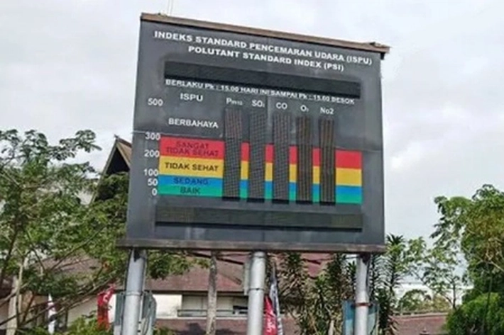 Sekda Indra Pomi Nasution Minta DLHK Koordinasi Terkait Alat ISPU Rusak, 'karena Kualitas Udara Masih Memburuk'