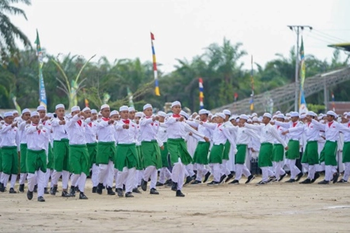 Perayaan Hari Santri Nasional 2023 Diperingati di Pondok Pesantren Bidayatul Hidayah Rohil