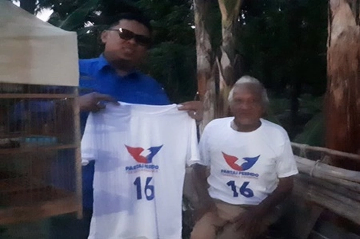Jelang Pemilu 2024, Mantan Anggota Brimob Opung Hutabarat yang Pernah jadi Pengawal Bung Karno Gabung ke Perindo