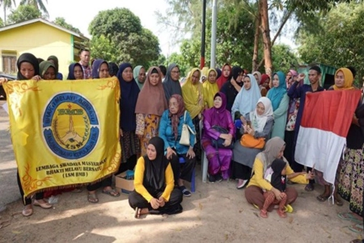 Kelompok Perempuan di Pulau Rempang Makin Keras Suarakan Perlawanan, 'dengan Adanya Proyek Eco-City'