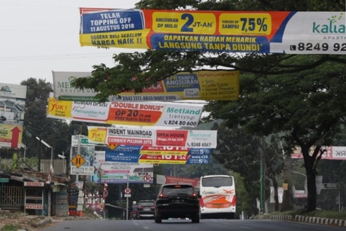 Pemasangan Baliho dan Spanduk Liar, 'Bisa Dipidana dan Digugurkan'