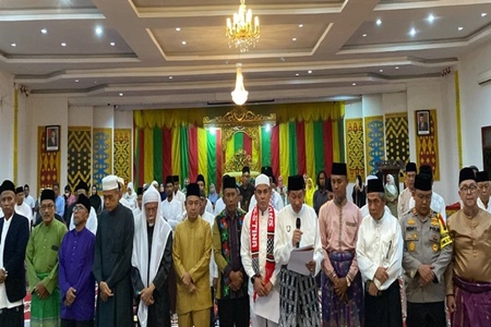Lembaga Adat Melayu Riau Gelar Zikir Bersama, 'Juga Dukung Penggalangan Dana untuk Palestina'