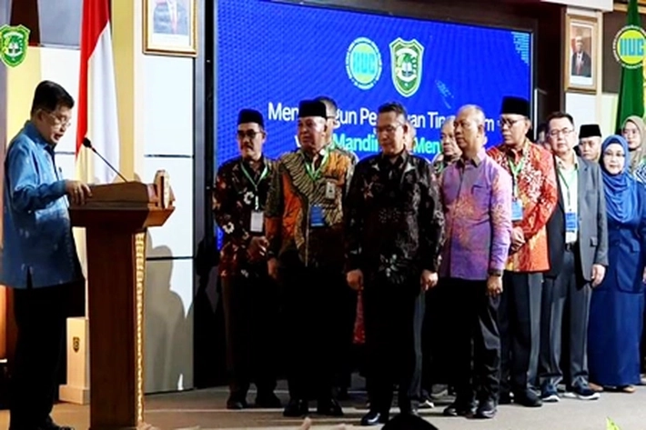 Mantan Wapres Yusuf Kalla Kunjungi Univeritas Islam Riau, 'yang Standar Kampusnya Sudah Menuju Tingkat Dunia'