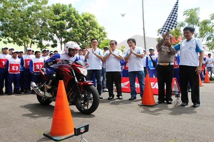 Astra Honda Motor Kerja Sama dengan Korlantas Polri Gencar Lakukan Edukasi Safety Riding
