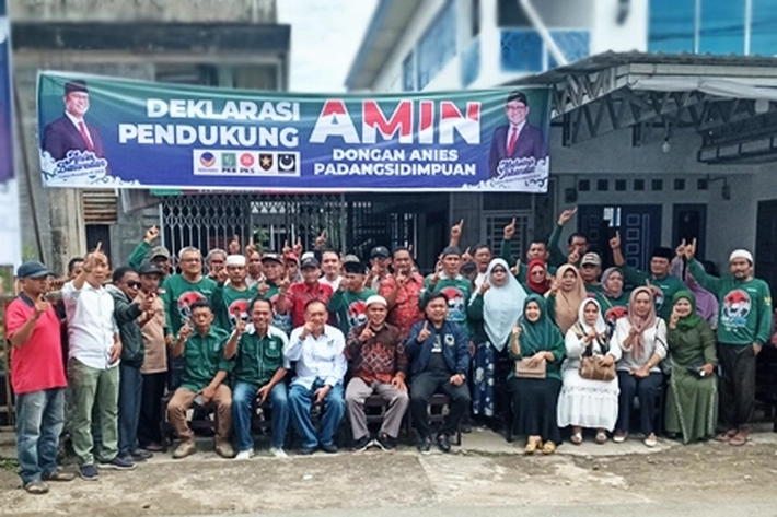 Tokoh Masyarakat dan Alumni SMPN 1 Padangsidimpuan 1981 Dukung Penuh Anies-Imin Nomor Urut 1
