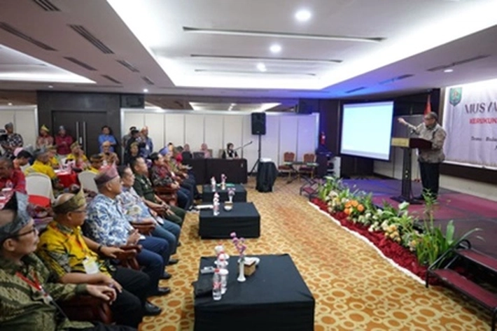 Gubri Hadiri Munas Ke-5 Kerukunan Keluarga Besar Kisaran, 'Berpesan untuk Dewasa Berpolitik di Pemilu 2024'
