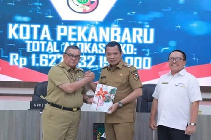 Provinsi Riau Terima Dana Transfer 2024 Capai Rp3,9 T yang Dibagi-bagikan ke Daerah