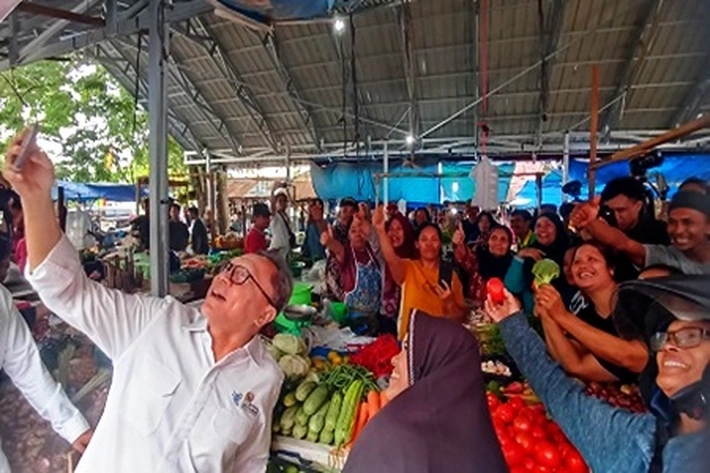 Disperindag Dorong Pedagang Pasar Kaget Berjualan di Pasar Resmi Palapa, 'yang Pernah Ditinjau Mendag'