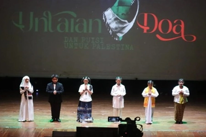 Anak Indonesia dari Enam Agama Doakan Palestina yang jadi Korban di Gaza