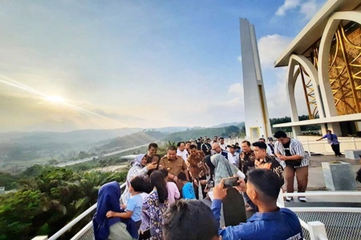 Masjid BSI Bakauheni Dikunjungi 6.500 Jamaah Selama Libur Akhir Tahun