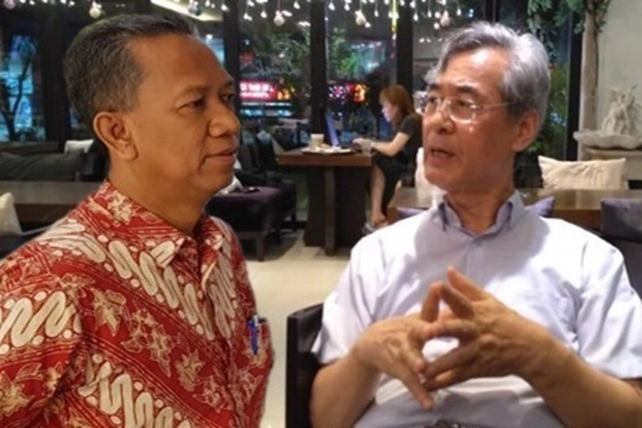 Prof Syafrinaldi dan Prof Kim So ill Sepakat Mahasiswa UIR Magang di Inha University dan Tongmyong University