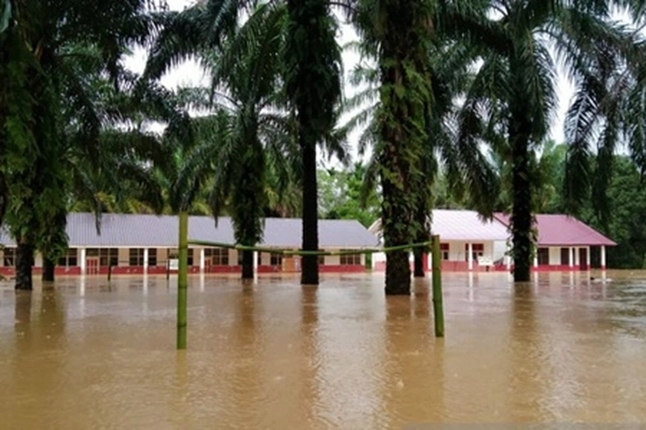 Meski Dinyatakan Air Sudah Surut, 31 Sekolah di Riau Masih Terdampak Banjir